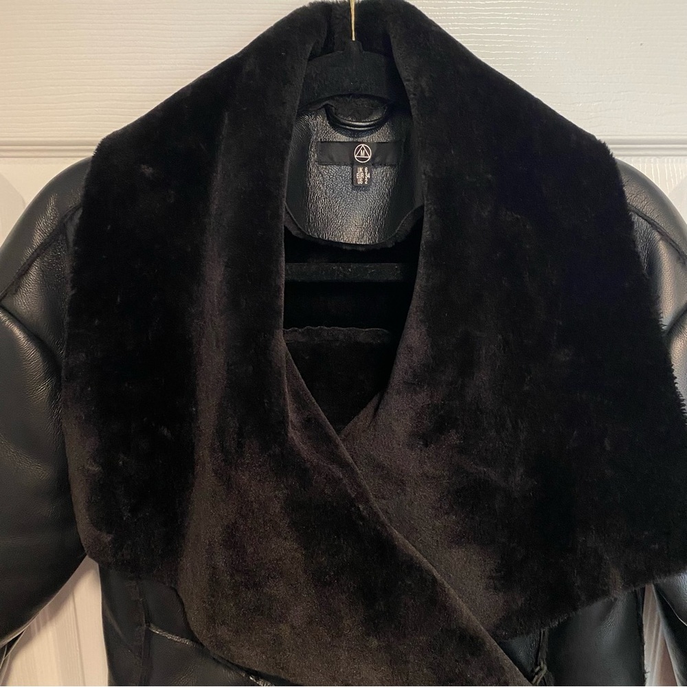 Missguided Waterfall Shearling Coat - image 5